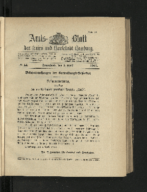 Vorschaubild von [[Amtsblatt der Freien und Hansestadt Hamburg]]