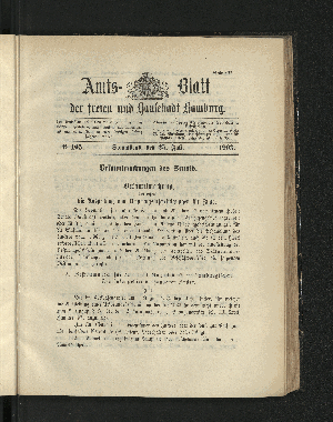 Vorschaubild von [[Amtsblatt der Freien und Hansestadt Hamburg]]