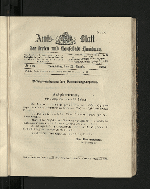 Vorschaubild von [[Amtsblatt der Freien und Hansestadt Hamburg]]