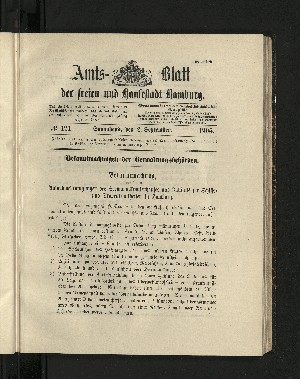 Vorschaubild von [[Amtsblatt der Freien und Hansestadt Hamburg]]