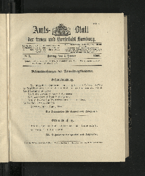 Vorschaubild von [[Amtsblatt der Freien und Hansestadt Hamburg]]