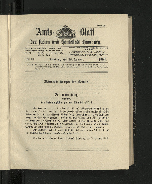 Vorschaubild von [[Amtsblatt der Freien und Hansestadt Hamburg]]