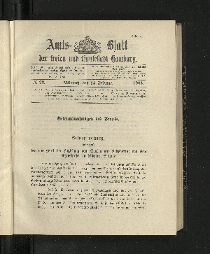 Vorschaubild von [[Amtsblatt der Freien und Hansestadt Hamburg]]