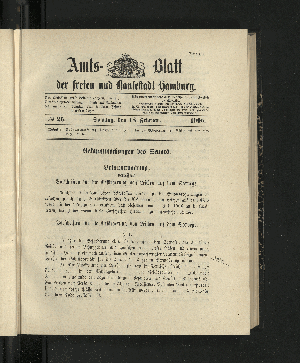 Vorschaubild von [[Amtsblatt der Freien und Hansestadt Hamburg]]