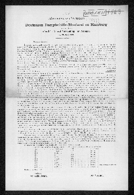 Vorschaubild von [Jahresbericht des Vorstandes der Deutschen Dampfschiffs-Rhederei zu Hamburg]