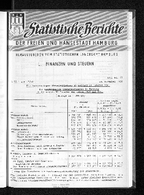 Vorschaubild von [[Statistische Berichte der Freien und Hansestadt Hamburg / L]]