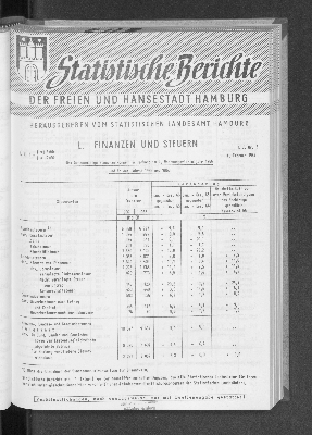 Vorschaubild von [[Statistische Berichte der Freien und Hansestadt Hamburg / L]]