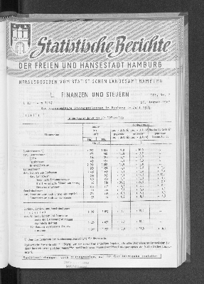 Vorschaubild von [[Statistische Berichte der Freien und Hansestadt Hamburg / L]]