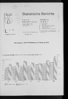 Vorschaubild von [Statistische Berichte der Freien und Hansestadt Hamburg / L]
