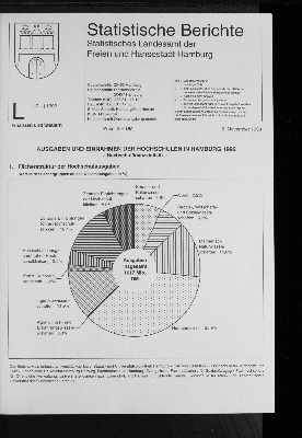 Vorschaubild von 1. Fächerstruktur der Hochschulausgaben