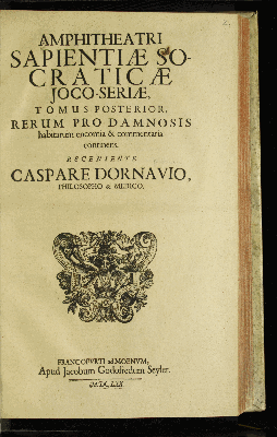Vorschaubild von Rerum Pro Damnosis habitarum encomia & commentaria continens