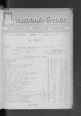 Vorschaubild von [[Statistische Berichte der Freien und Hansestadt Hamburg / M]]