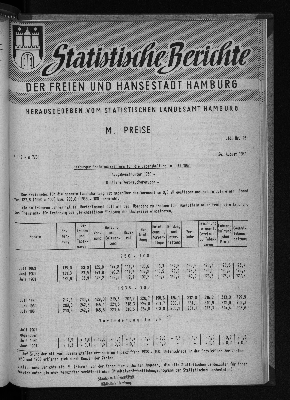 Vorschaubild von [[Statistische Berichte der Freien und Hansestadt Hamburg / M]]