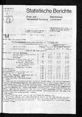 Vorschaubild von [[Statistische Berichte der Freien und Hansestadt Hamburg / M]]