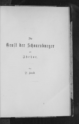 Vorschaubild von Die Gruft der Schauenburger zu Itzehoe