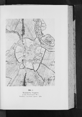 Vorschaubild von Abb. 6. Wohltorf bei Bergedorf (1746, Staatsarchiv Kiel). Rundling mit unverkoppelter Flur