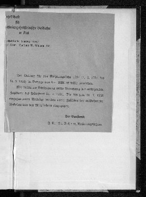 Vorschaubild von Beitrag für das Rechnungsjahr 1934