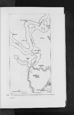 Vorschaubild von Abb. 1: Das Flußsystem zwischen Alt-Erfrade und Bad Segeberg in der Gegenwart