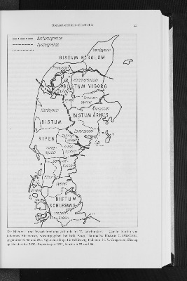 Vorschaubild von Die Bistums- und Sysseleinteilung Jütlands im 12. Jahrhundert. Karten von Johannes Steenstrup