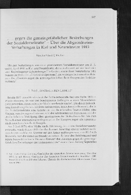 Vorschaubild von "... gegen die gemeingefährlichen Bestrebungen der Sozialdemokratie"