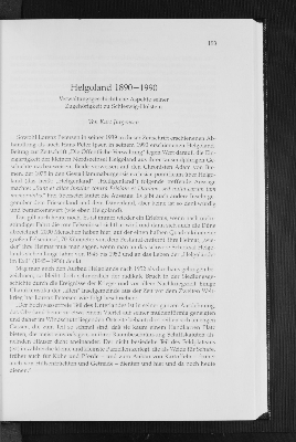 Vorschaubild von Helgoland 1890-1990