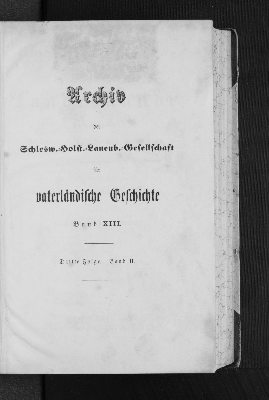 Vorschaubild von [Jahrbücher für die Landeskunde / Gesellschaft für Schleswig-Holstein-Lauenburgische Geschichte]