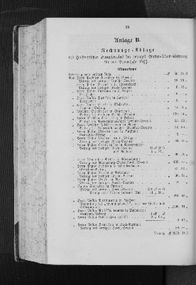 Vorschaubild von Anlage B. Rechnungs=Ablage des Holsteinischen Hauptvereins der evangel. Gustav=Adolf=Stiftung für das Vereinsjahr 1857/58.