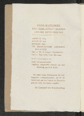 Vorschaubild von [[Katalog der ... Jahres-Ausstellung der Gesellschaft Hamburgischer Kunstfreunde]]