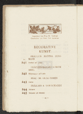 Vorschaubild von [[Katalog der ... Jahres-Ausstellung der Gesellschaft Hamburgischer Kunstfreunde]]