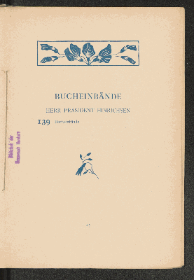 Vorschaubild von [[Katalog der ... Jahres-Ausstellung der Gesellschaft Hamburgischer Kunstfreunde]]