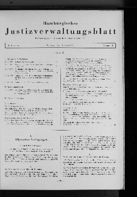 Vorschaubild von Hamburgisches Justizverwaltungsblatt Nr. 4