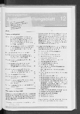 Vorschaubild von Hamburgisches Justizverwaltungsblatt 12