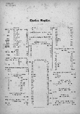 Vorschaubild von Quellen Register