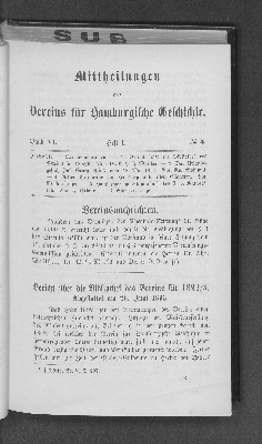 Vorschaubild von Band VI., Heft 1. No. 5.