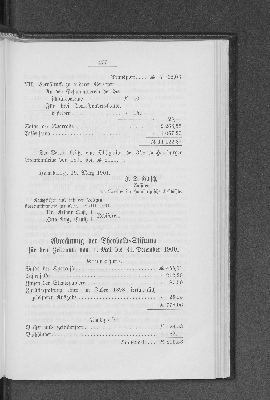 Vorschaubild von Abrechnung der Theobald=Stiftung für den Zeitraum vom 1. Mai bis 31. December 1900.