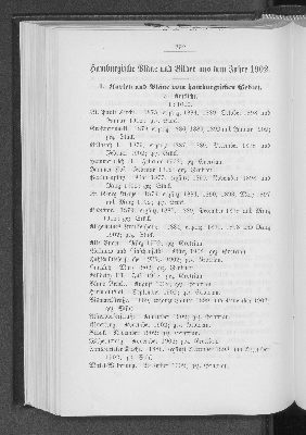 Vorschaubild von Hamburgische Pläne und Bilder aus dem Jahre 1902.