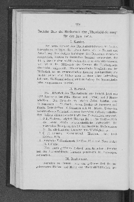 Vorschaubild von Bericht über die Bibliothek der "Theobald-Stiftung" für das Jahr 1915.