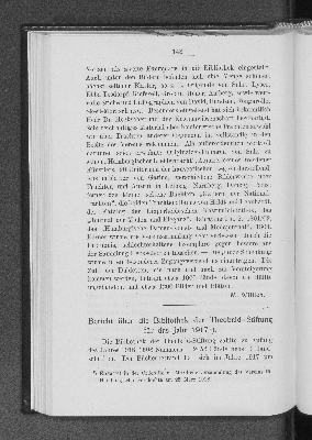 Vorschaubild von Bericht über die Bibliothek der Theobald-Stiftung für das Jahr 1917.