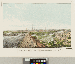 Vorschaubild von Hamburg, Anno 1587 vom Thurme des äußeren Dammthor's übersehhen
(Hamburg's Vergangenheit in bildlichen Darstellungen ; I,1)