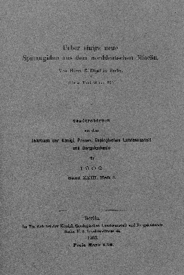 Vorschaubild von [Jahrbuch der Königlich Preußischen Geologischen Landesanstalt und Bergakademie zu Berlin]