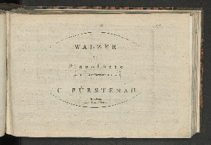 Vorschaubild von Walzer für Pianoforte