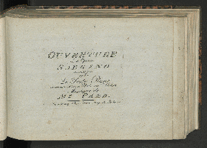 Vorschaubild von Ouverture de l'opera: Sargino
