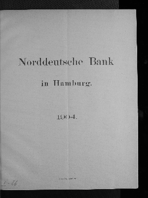 Vorschaubild von [Jahresbericht über das Geschäftsjahr der Norddeutschen Bank in Hamburg für die ordentliche Generalversammlung der Anteilseigner]