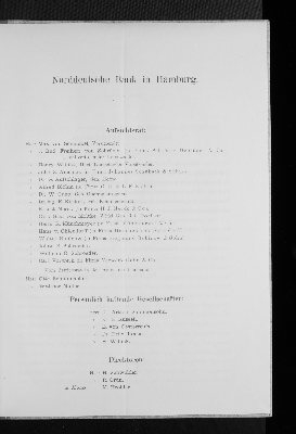 Vorschaubild von [[Jahresbericht über das Geschäftsjahr der Norddeutschen Bank in Hamburg für die ordentliche Generalversammlung der Anteilseigner]]