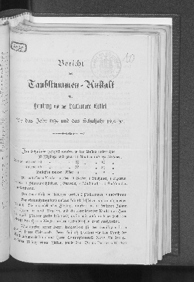 Vorschaubild von [Bericht der Taubstummen-Anstalt für Hamburg und das Hamburger Gebiet]