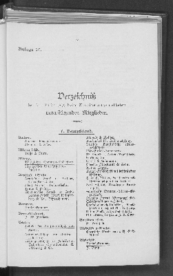 Vorschaubild von Anlage 20. Verzeichniß der bis Ende 1899 beim Vereine angemeldeten unterstützenden Mitglieder.