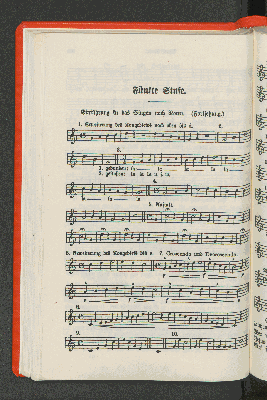 Vorschaubild von Fünfte Stufe. Einführung in das Singen nach Noten. (Fortsetzung.)