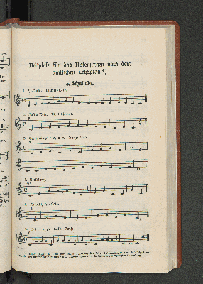 Vorschaubild von Beispiele für das Notensingen nach dem amtlichen Lehrplan. 3. Schuljahr.