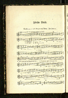 Vorschaubild von Fünfte Stufe. Einführung in das Singen nach Noten.