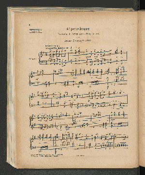 Vorschaubild von Alpensänger. Fantasie in Form eines Potpourries von Oscar Fetras, Op. 207.